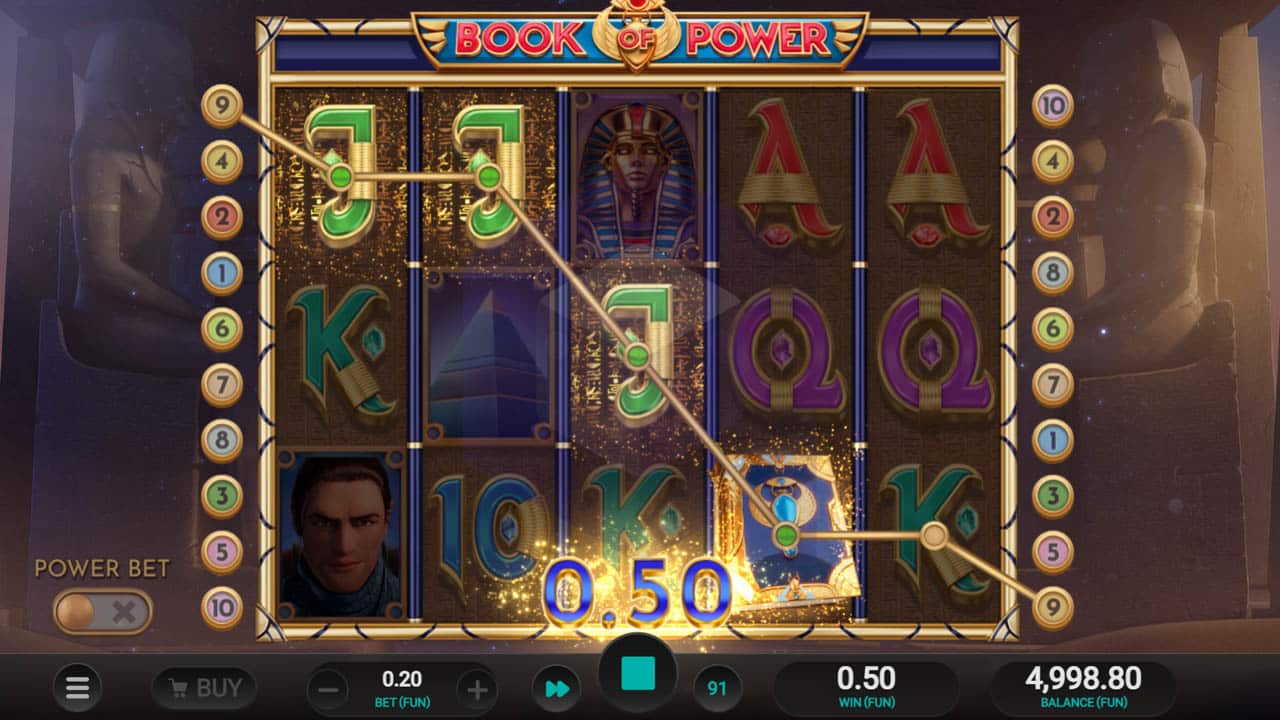 Book of Power Relax Gaming Scatter Wild