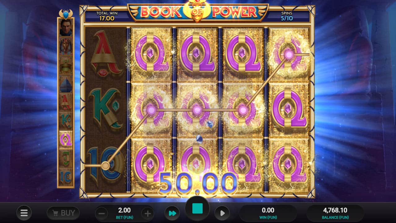 Book of Power Relax Gaming Free Spins