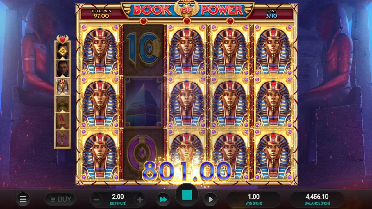 Book of Power Relax Gaming Power Free Spins