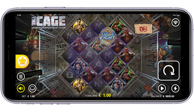 The Cage Nolimit City Mobile Landscape View The Cage Nolimit City Mobile Landscape View