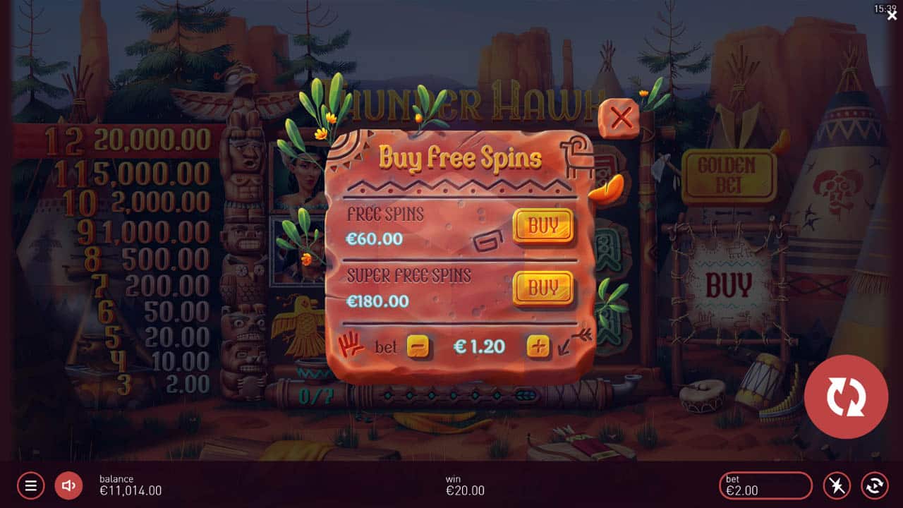 Thunder Hawk Peter & Sons Bonus Buy Thunder Hawk Peter & Sons Bonus Buy